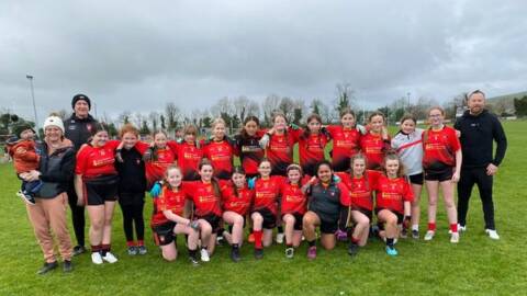 The U14 Girls started of their season this morning at Marius Mc Hugh Park against Naomh Eoghan.