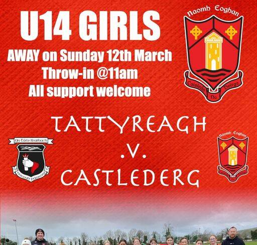 Good Luck to our Under 14 Girls